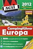  ACSI Campingführer Europa / 2012 + DVD / druk 1