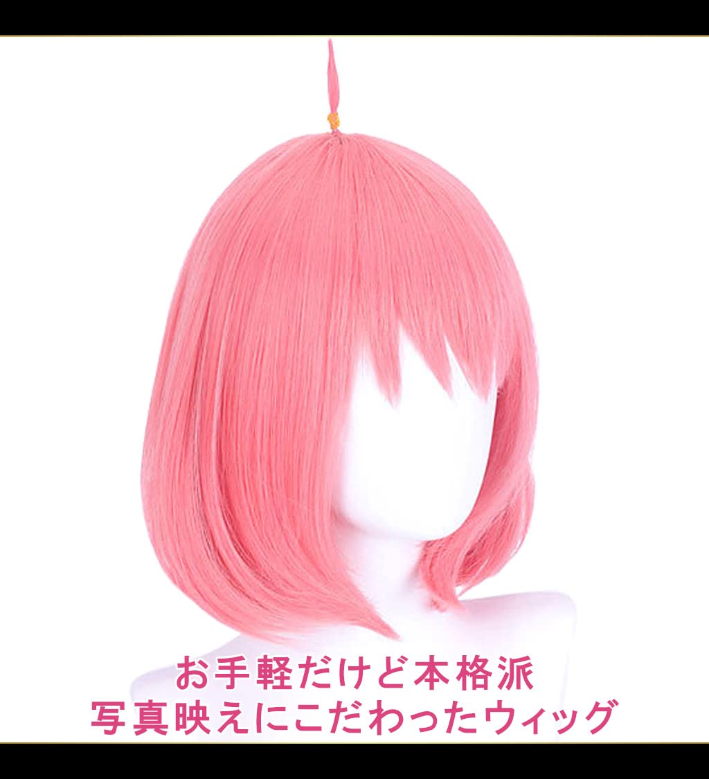 Amazon.co.jp: CaseEden コスプレ ウィッグ ショート 40cm アホ