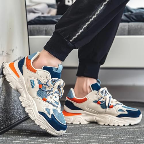 Men's Running Walking Tennis Shoes,Breathable Casual Cushioning Sports Shoes for Men4