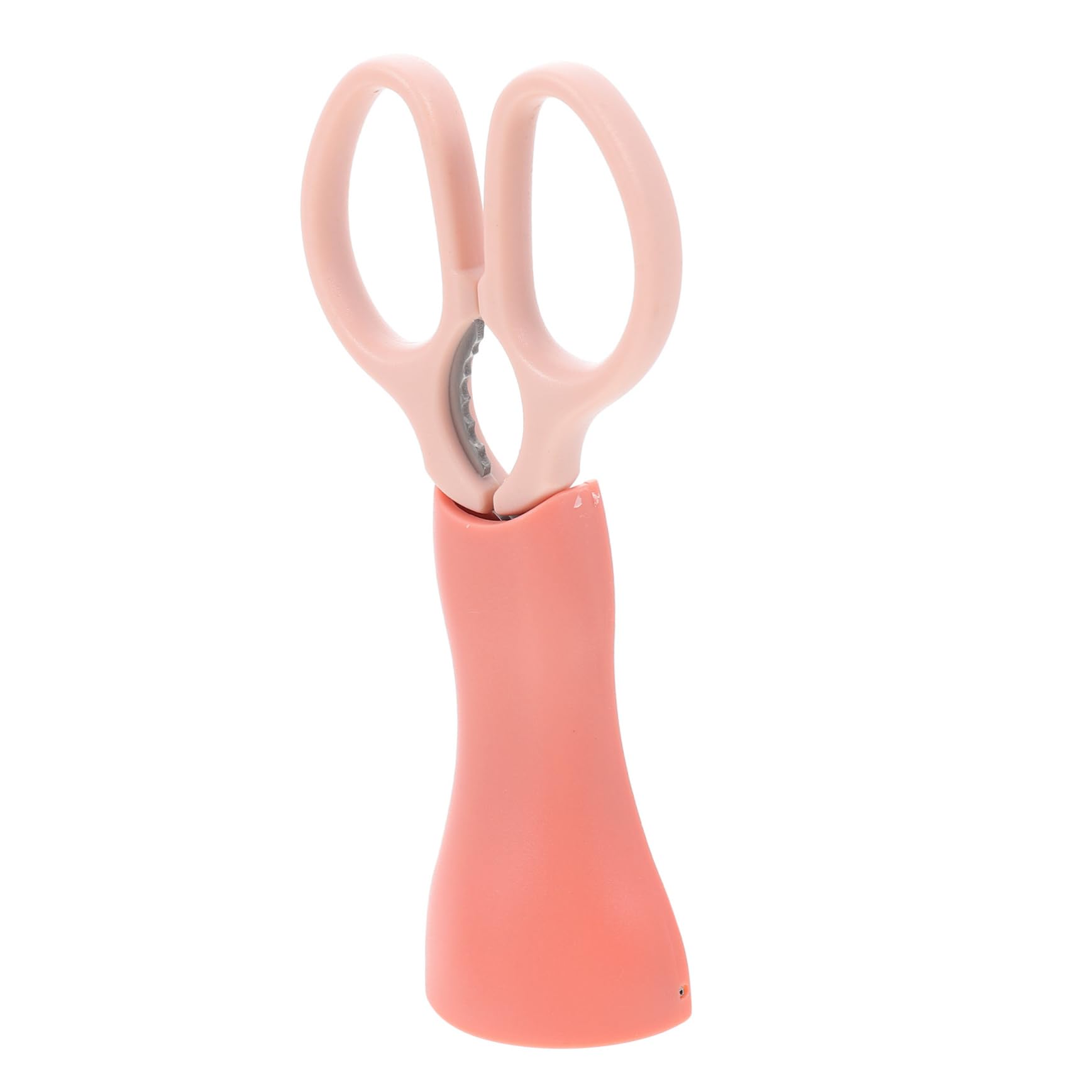 Cabilock 1Set Multi Function Food Scissors with Peeler Kitchen Shears for Daily Use for Cutting Fruits Vegetables and More Convenient and Easy