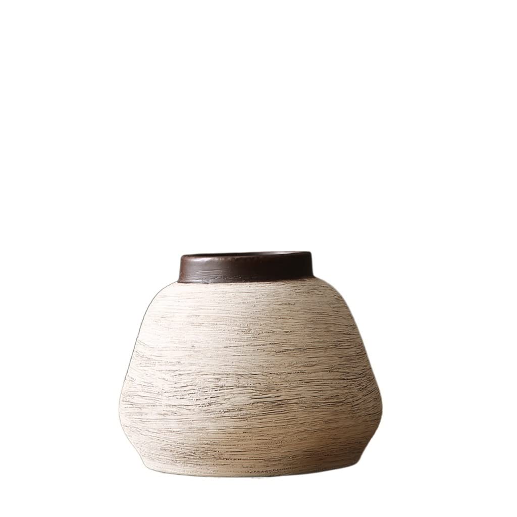 Vase en céramique de ferme ornement décoratif nostalgique haut de gamme