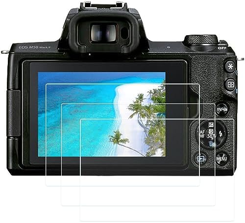 PCTC EOS M50 II Screen Protector for Canon EOS M50 M50 Mark II Ca...
