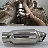 * Escape de acero inoxidable de 51 mm de coches bajante rama Configuración de sonido de la pipa del silenciador