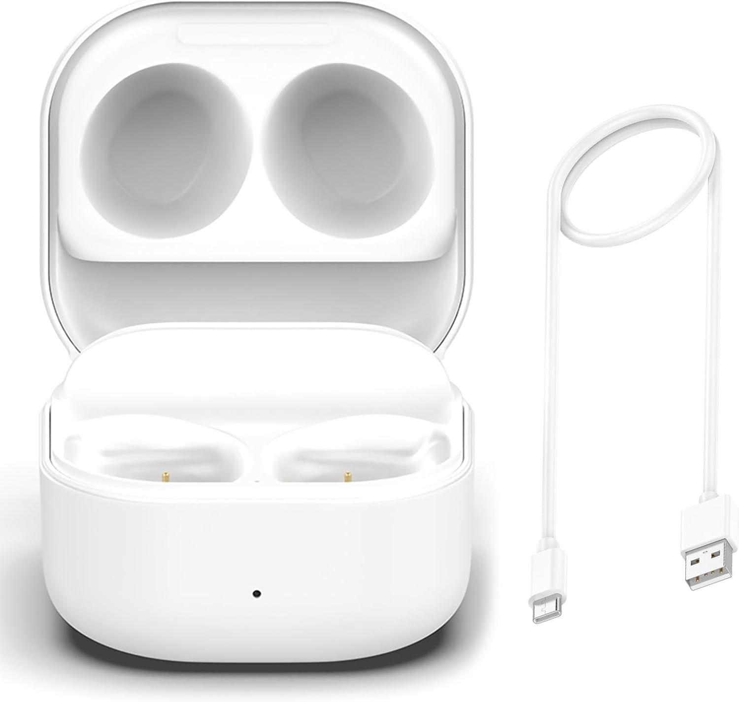 Super Fast Charging Buds Earphones Smart Charging Case Charger Box with Charging Cable for Samsung Galaxy Buds FE SM-R400 Bluetooth Earphones