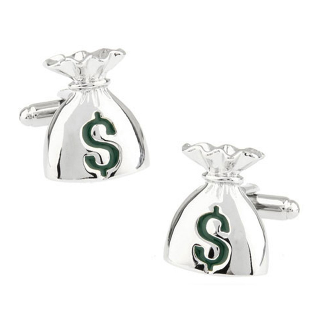 Quirky Formal Black Gold Brown Brass Formal Cufflinks Combo Sets For Boys Men's Gift Box-image-8