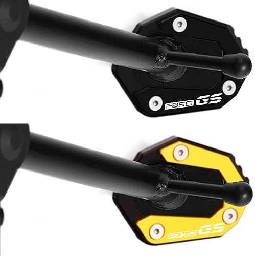Miniatura 2 de SCUUBE Para BMW Adventure F 850 GS F850GS F750GS F750GS Soporte de pie de motocicleta Cubierta de soporte lateral CNC Placa de soporte Ampliadora