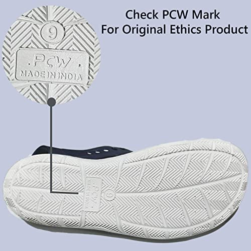 Image of CLYMB Men PVC|Ultralightweight|Comfort|Summer Trendy|Outdoor Daily use Blue Clogs