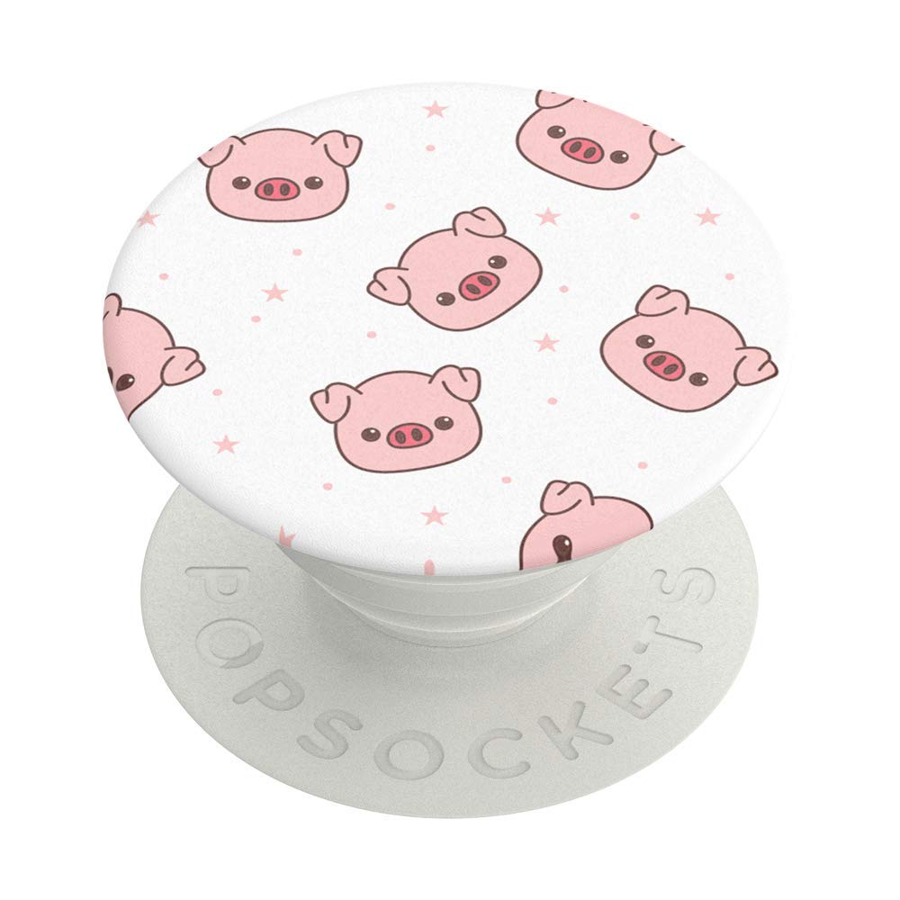 ​​​​PopSockets Phone Grip with Expanding Kickstand, Adhesive Grip - Oinklettes
