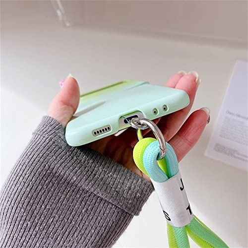 Coque Samsung Galaxy Z Flip 3 avec cordon poignet dégradé