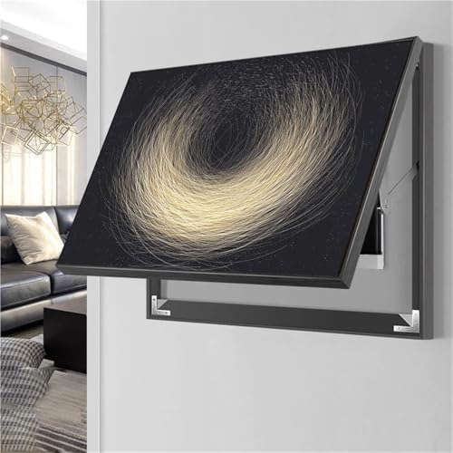 3D Wall Art Decorative Cover for Electric Meter Box, Wall Mounted Circuit Breaker Panel, Stylish Home Decor, 19.7" H x 27.6" W, Unique Electl Panel Design