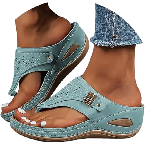 Sandals For Women 2025 Flip Flops For Women Beach Vacation Essentials Platform Arch Support Summer Comfortable Elegant Casual Slippers Shoes