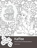 Kaffee Notizen, Skizzen und Mandala-Malbuch