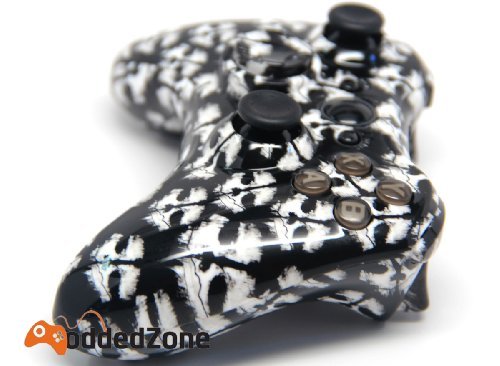 "Ghosts" Xbox 360 Rapid Fire Custom Modded Controller 40 Mods for All Major Shooter Games, Quick Scope, Sniper Breath, Burst Fire, Jump Shot and More