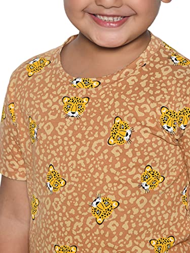 Image of Boys & Girls Premium Cotton Full Sleeves Print T-Shirt & Pyjama Set | Kids Clothing Set | Loungewear | Nightwear