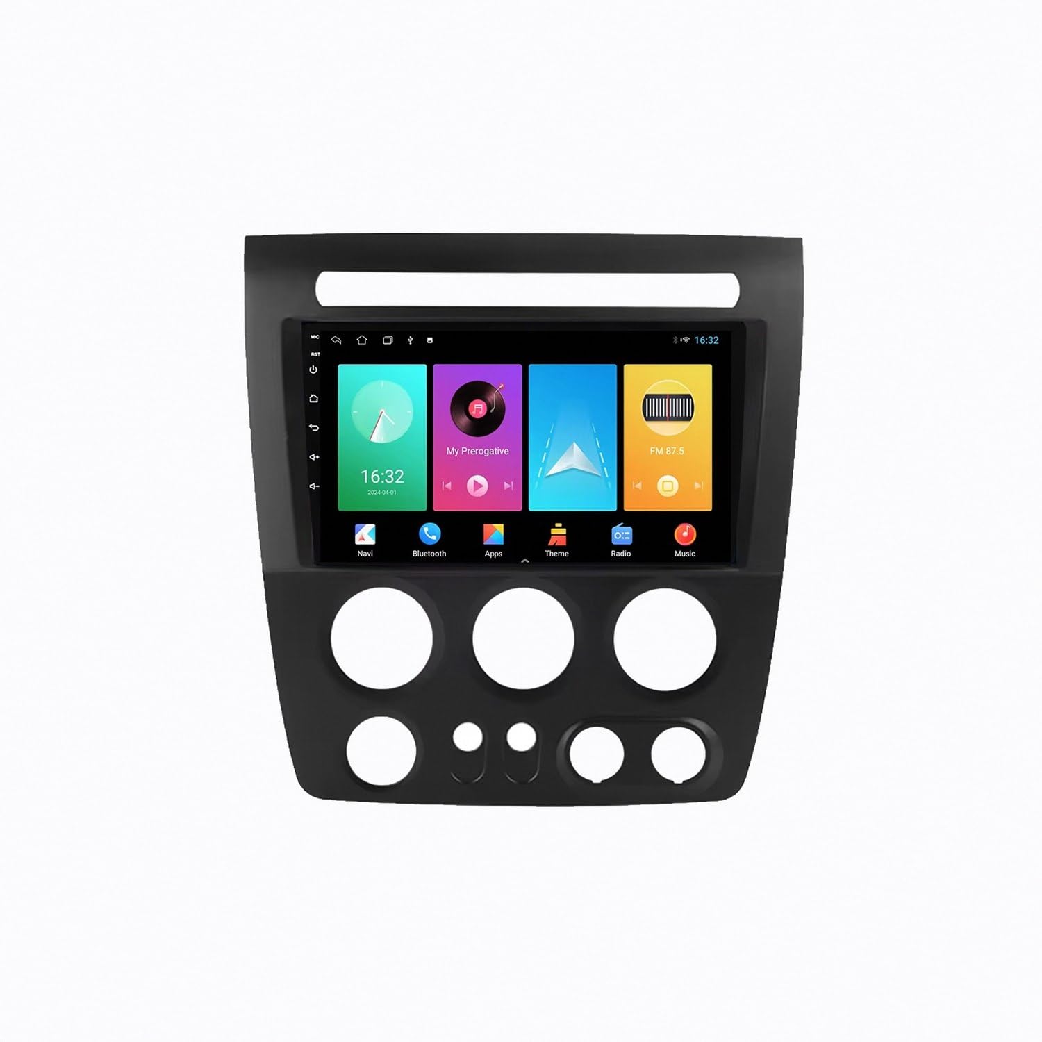 Radio coche 2 DIN con Android Auto para Hummer H3: viaja conectado 8