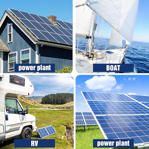 Ouzionz 20 Stück Solarpanel Wasserablauf Clips Entwässerung Clips Solarpanel Wasserablauf Clips PV Modul Reinigungs Clips Wasserablauf Solarpanel Schlammentfernungs Clips Komponenten Solarmodule