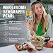 VieTreasures Sea Grapes Pearls – 1.4oz (2 x 0.7oz Packs) | Premium Branchless Green Caviar | Dehydrated Seaweed Topping | Vegan, Gluten-Free, Keto | Crunchy Popping Texture, Mineral-Rich Plant-Based Superfood