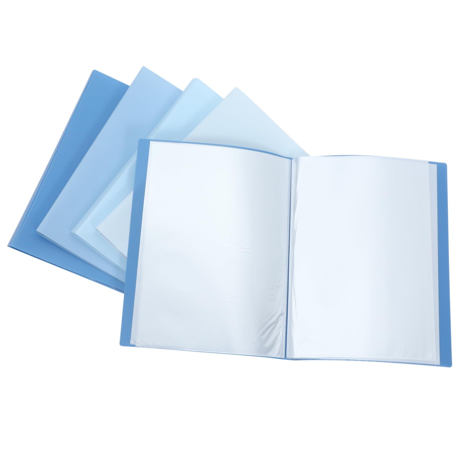 Porte-documents A4 PP bleu DOITOOL 5 pièces avec poches multiples - 8