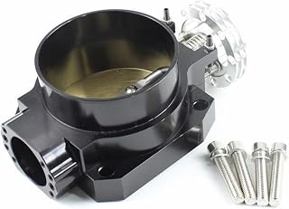85MM Aluminum Intake Manifold Throttle Body Compatible with Nissan Skyline Q45 RB25DET RB26DET Engines (Color : B)