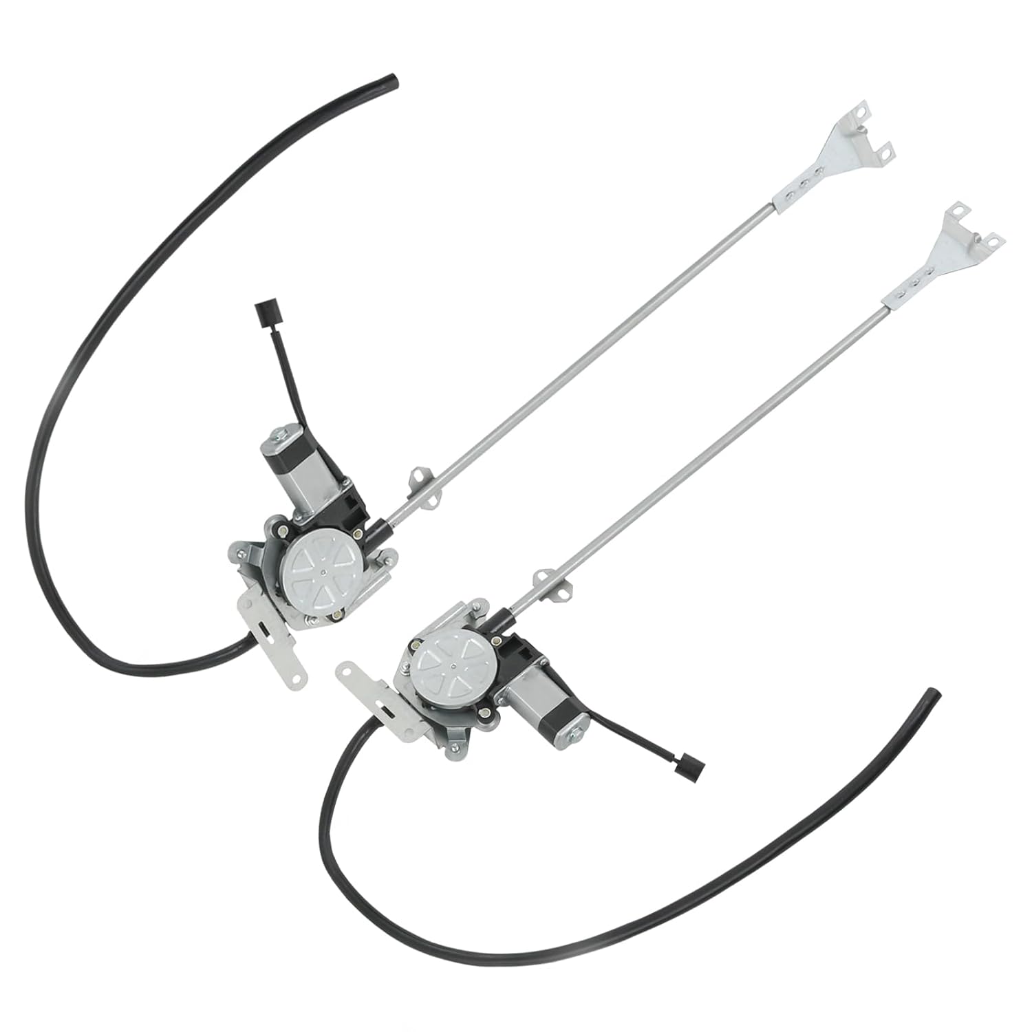 Power Window Regulator with Motor Compatible with Freightliner Argosy 1999-2011 Century Class 2003-2011 Columbia Coronado 2005-2010 Front Left & Right Side