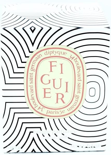 Diptyque Figuier Scented Candle 6.5 oz - New Red and Green Packaging