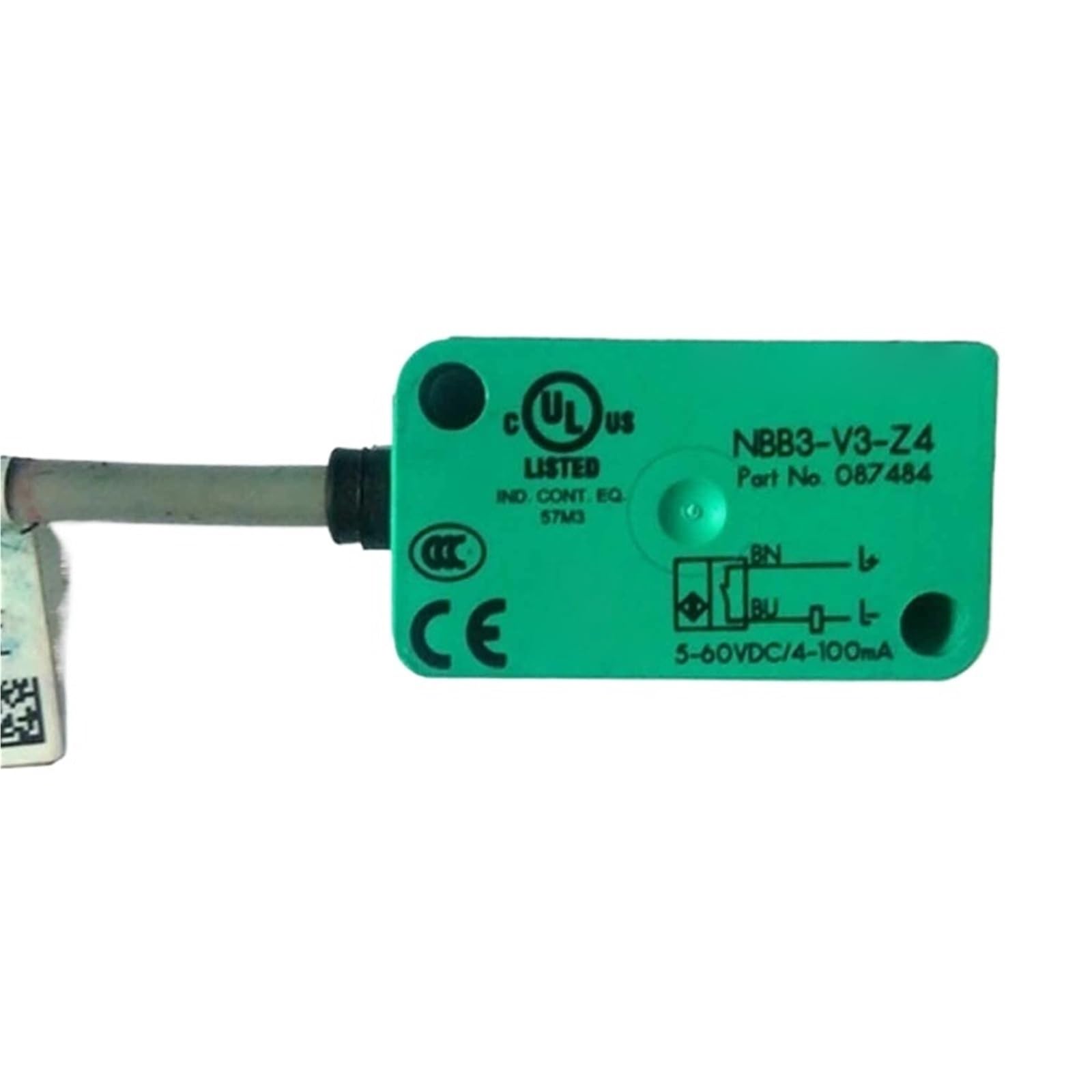 Qazxsemui Nbb3-V3-Z5 2Pcs Nbb3-V3-Z4 Inductive Switch Sensor(Nbb3-V3-Z5)