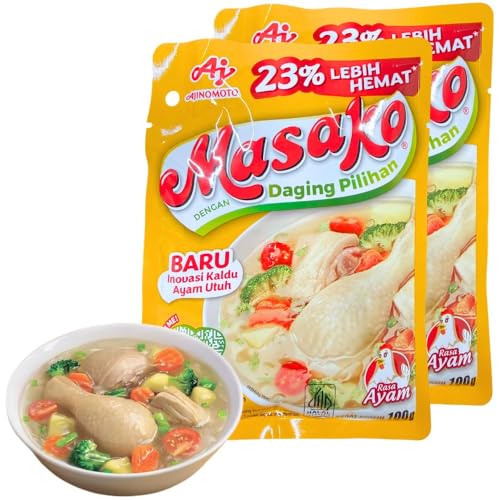 �}�T�R �`�L������������ �{���G�L�X�g�p | �X�[�v�E�u�ߕ��E�ύ��ݗ��� �n���[��Masako Daging Pilihan Rasa Ayam (100g x2)
