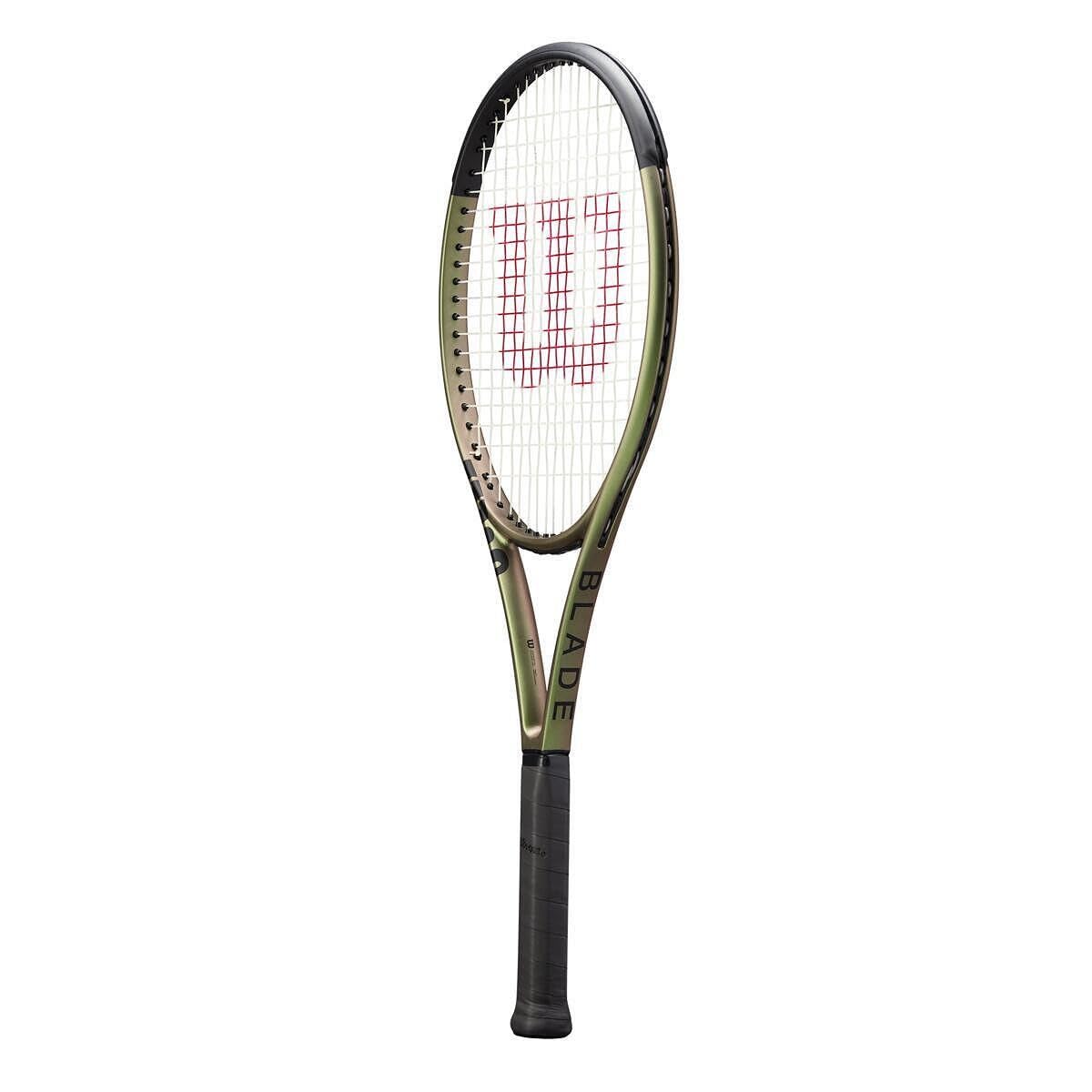 Amazon | Wilson Blade 100 V8-4インチ 1/2 グリップ ガットなし