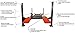 MutsMover 11,000 LBS 4-Post Car Lift, Extra Tall & Wide Parking and Storage Auto Lift with 84