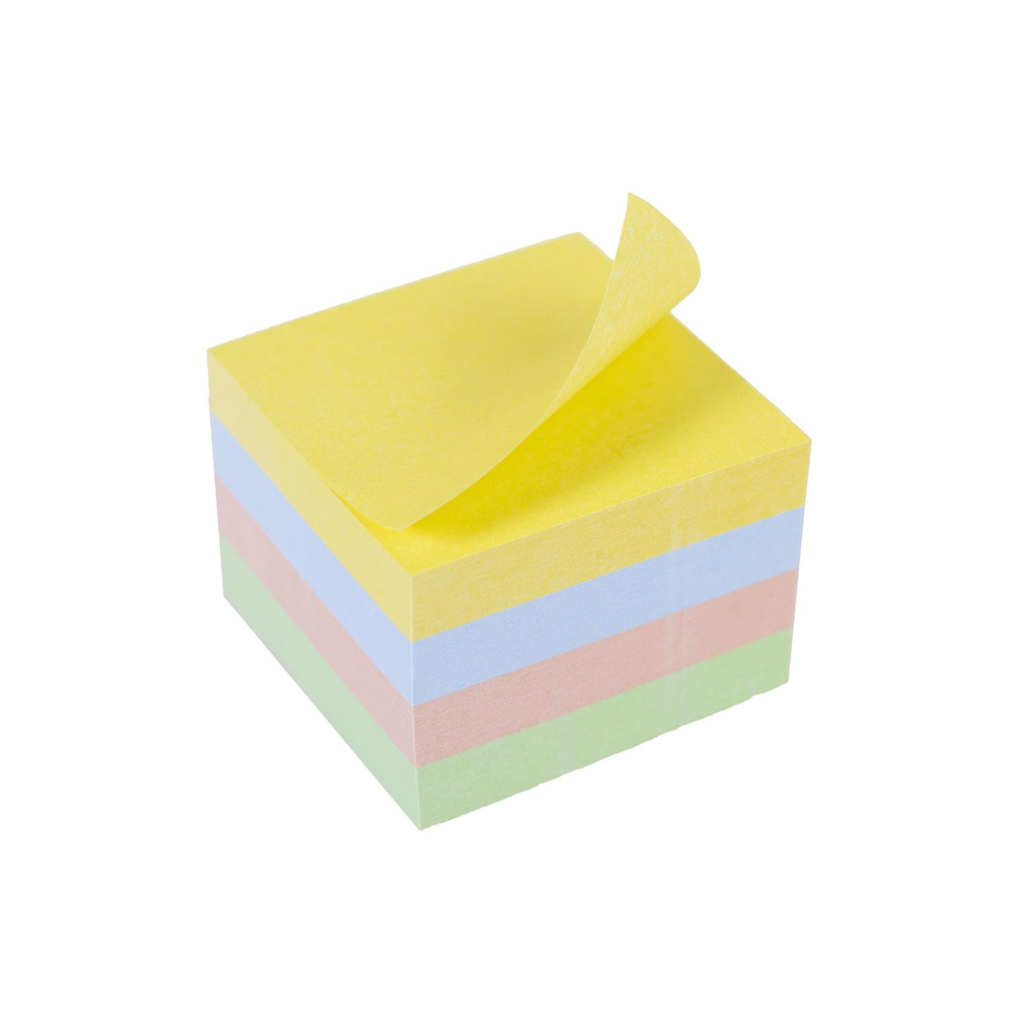 Fixo Notes Cubo de Notas Adhesivas 400 Hojas 51x51mm Colores Surtidos Pastel