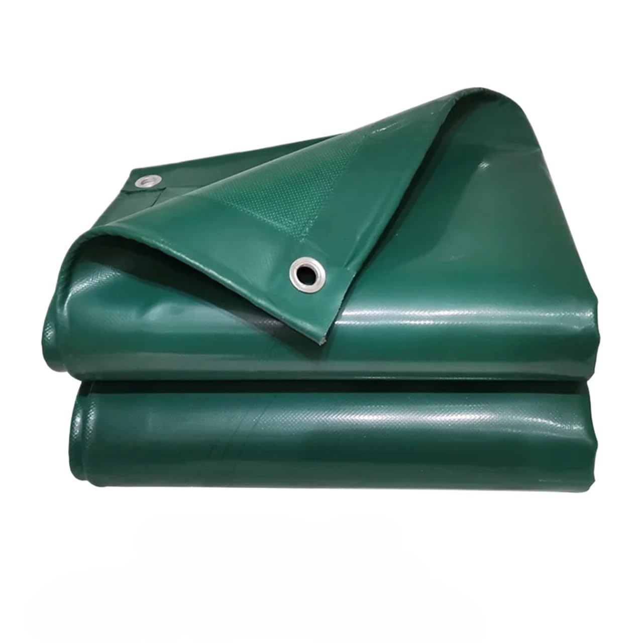 Waterproof Tarp, 0.5mm 600gsm PVC Multicolor Multiple Sizes Outdoor Tarpaulin Cover(600gsm Green,3x6m)