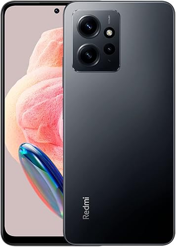 Xiaomi Redmi Note 12 4G LTE (128 GB + 4 GB) desbloqueado global 6.67 pulgadas 50MP triple (T-Moble Mint Tello Global) + (con paquete de cargador