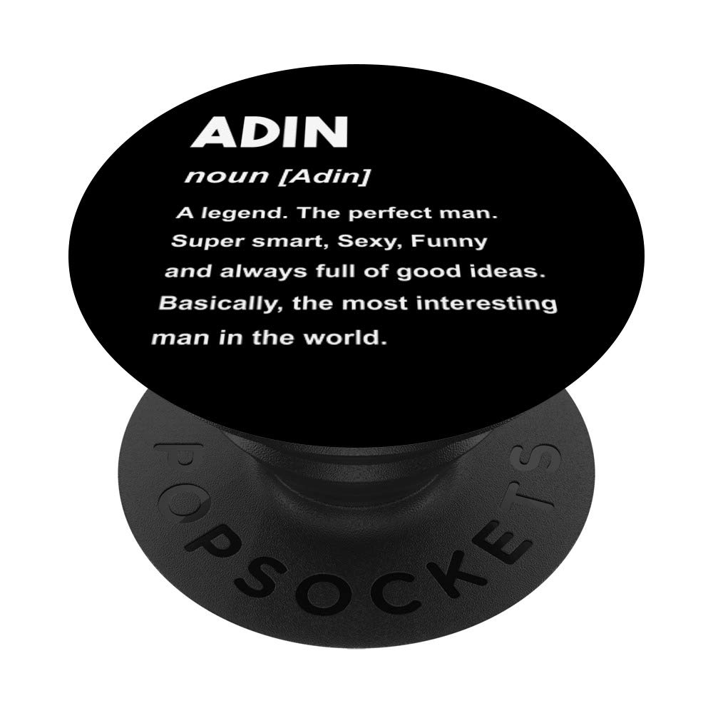 Adin Name Shirt | Adin PopSockets Swappable PopGrip