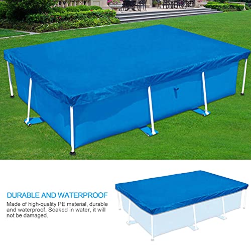 Ulapithi Rechthoekig zwembadzeil, zwembadzeil, zwembadzeil, zwembadafdekking, rechthoekig, PE-afdekdoek, waterdicht… - Afbeelding 7