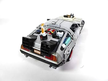 Welly DELOREAN TIME MACHINE ミニカー1/24サイズ Welly DeLorean Time Machine 1985 BACK TO THE FUTURE 2 - 1:24