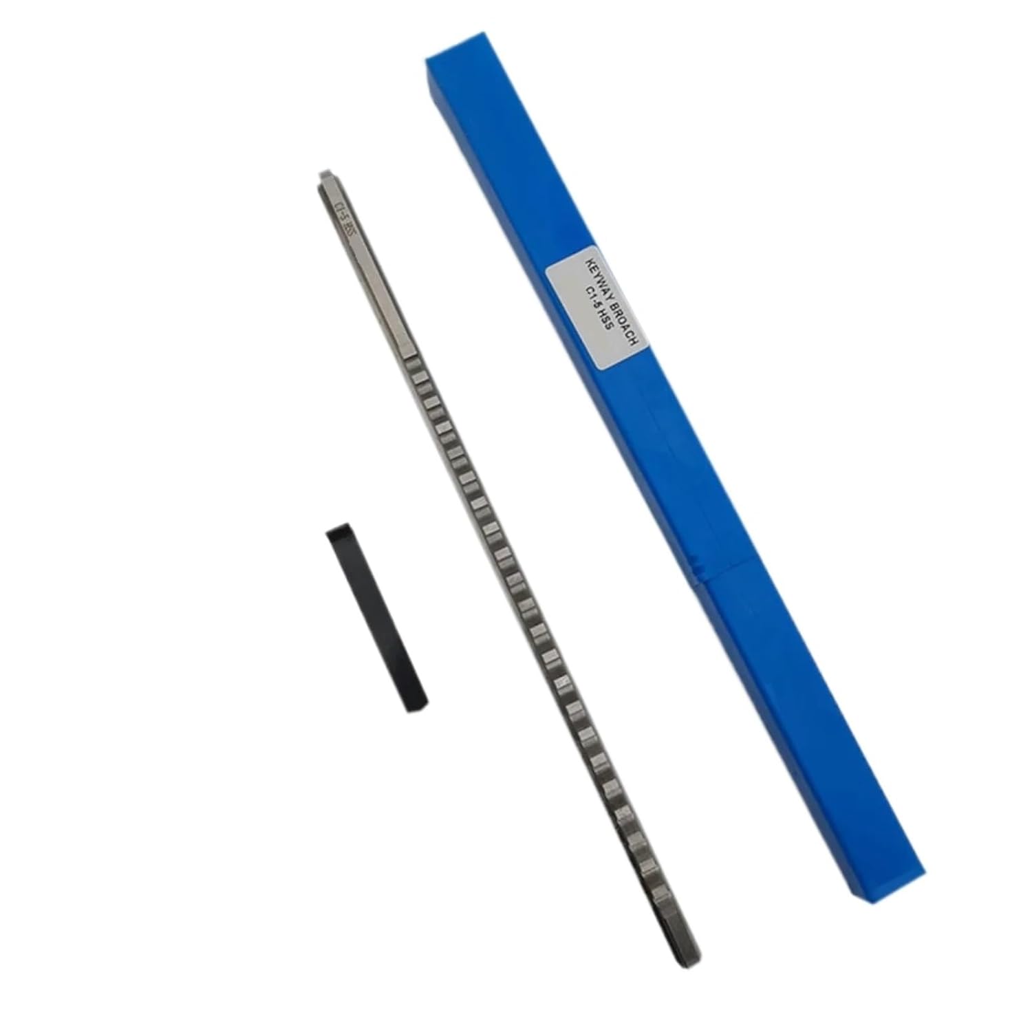 1PC C1 5mm Keyway Broach Push-Type Metric Size with Shim for CNC Machine HSS Broach Cutting Tool
