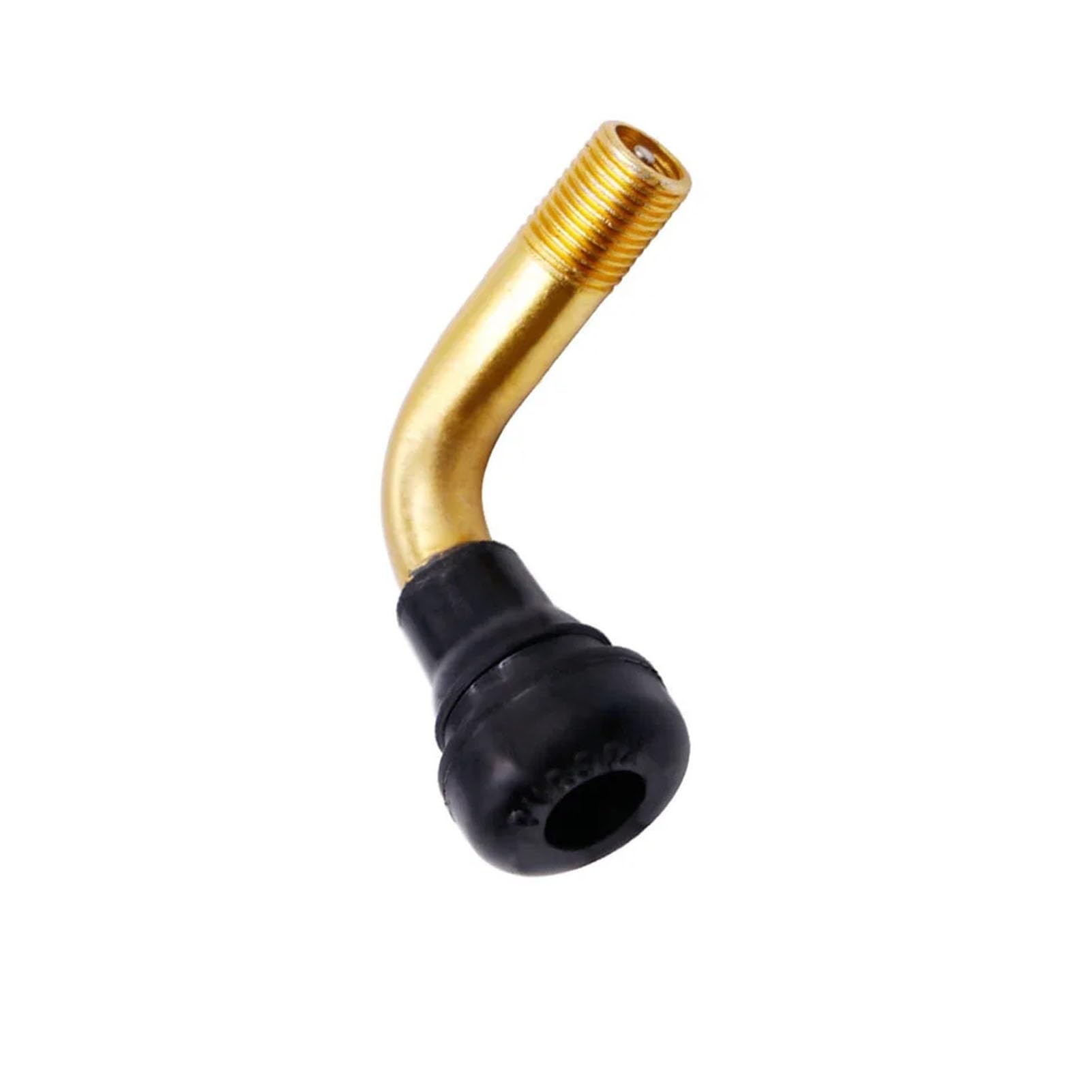 Dymkie 4Pcs Pvr70 Motorcycle Tubeless Tire Stem 90° Rubber Angle Nozzle For Electric Bike/Motorbike Wheel Rim Accessories(4Pcs Pvr70)