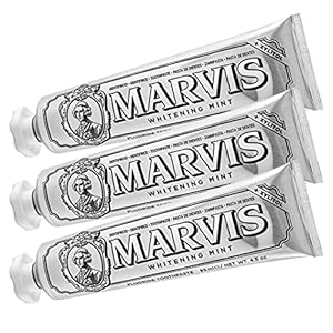 Marvis Tandpasta Whitening Mint Toothpaste 85ml, 3 Stuks (3 x 85ml)