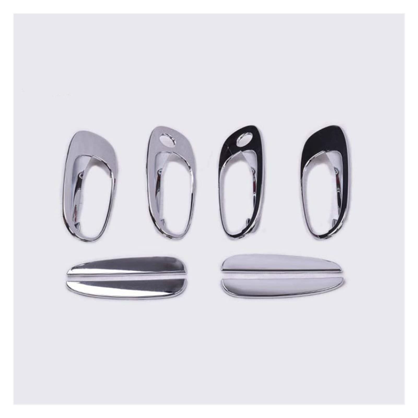 QWQTHGS Car Exterior Door Handle Cap for Prizm 1993-1997 Chrome Car Door Handle Cover Trim Sticker Overlays