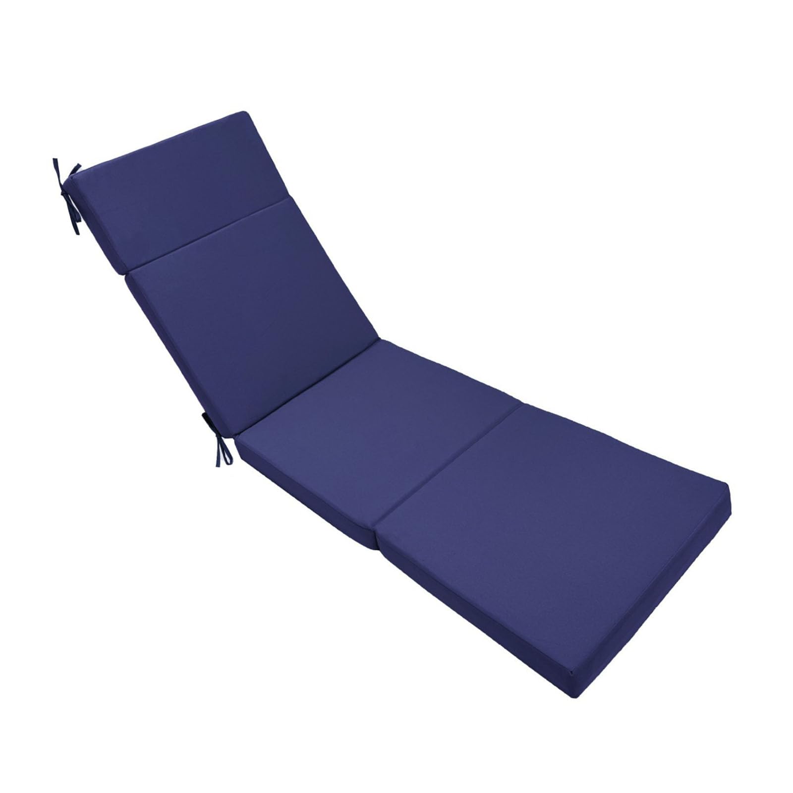 Whoasyst Washable Sunbathing Cushion with Protective and Nonslip Tie for on Most Recliners Removable Washable Reception Chair Pad