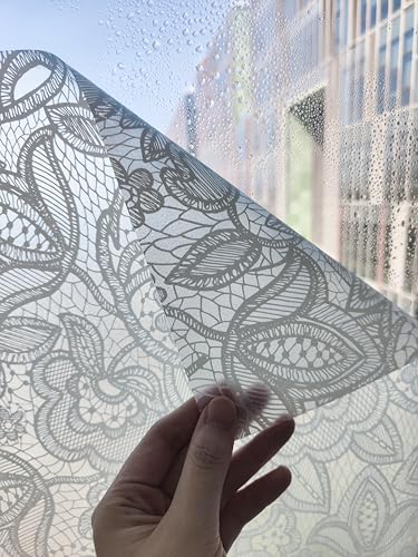 Vinilo decorativo Alwayspon encaje blanco 30x100cm miniatura 7