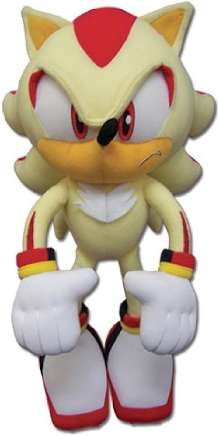 GE Sonic the Hedgehog 13" Super Shadow Plush (GE-52631)