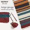 Bernat Blanket BB DEEP SEA Yarn - 2 Pack of 300g/10.5 oz - 100% Polyester - #6 Super Bulky - 220 Yards - Knitting/Crochet #2