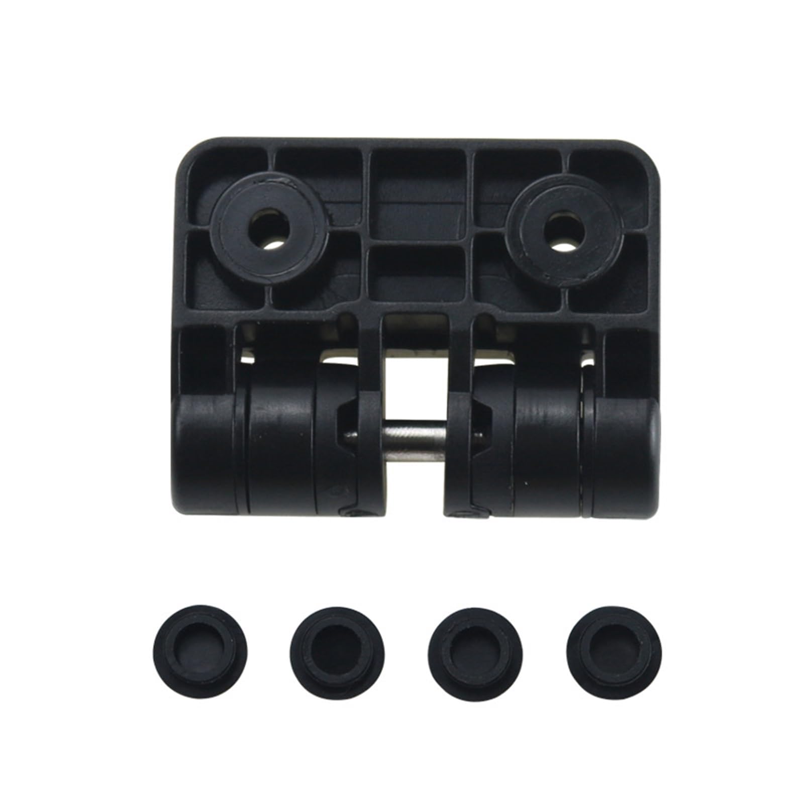 Plastic Hinges Electrical Equipment Vehicles and Large Opening Truck Containers 1Pcs(Black)