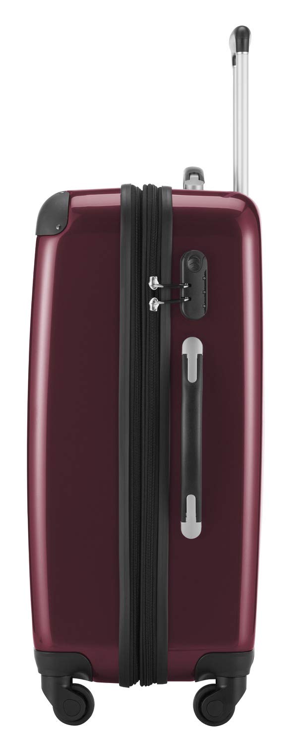 HAUPTSTADTKOFFER - Alex - Set di 3 valigie (S, M & L), 235 litri, Colore Bordeaux