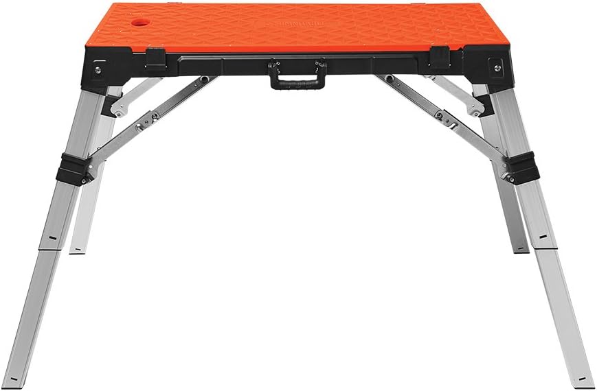 Disston 30140 4 In 1 Portable Workbench, Orange
