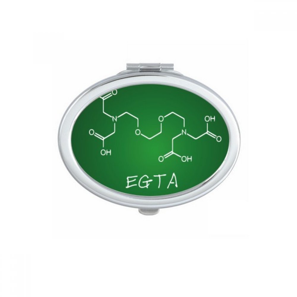 Miroir compact formule chimique EGTA cadeau original science