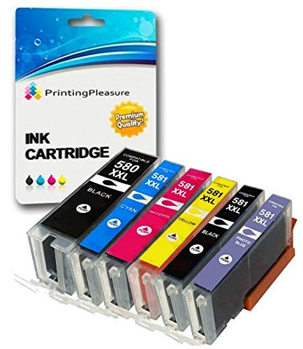 Druckerparadies 12er Multipack Für Canon 580 581 XXL Druckerpatronen Set Tintenpatrone (12-tlg., TS8150 TS8151 TS8152 TS8250 TS8251 TS8350 TS8351 TS8352 TS9150 - View #4