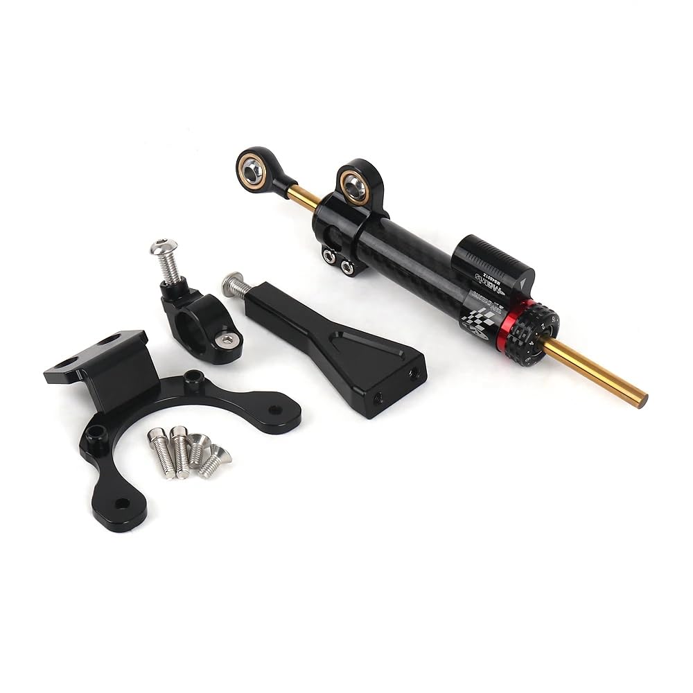 Amazon.com: New Motorcycle Steering Stabilizer Damper and Bracket Amazon.com: New Motorcycle Steering Stabilizer Damper and Bracket