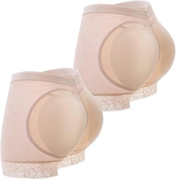 Womens Butt Lifting Panties Padded Underwear, Fake Butt Control Panties Hip Enhancer Shapewear Boyshort